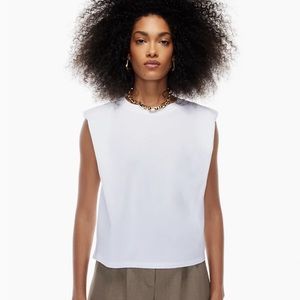 ARITZIA - BABATON shoulder pad tank - size M